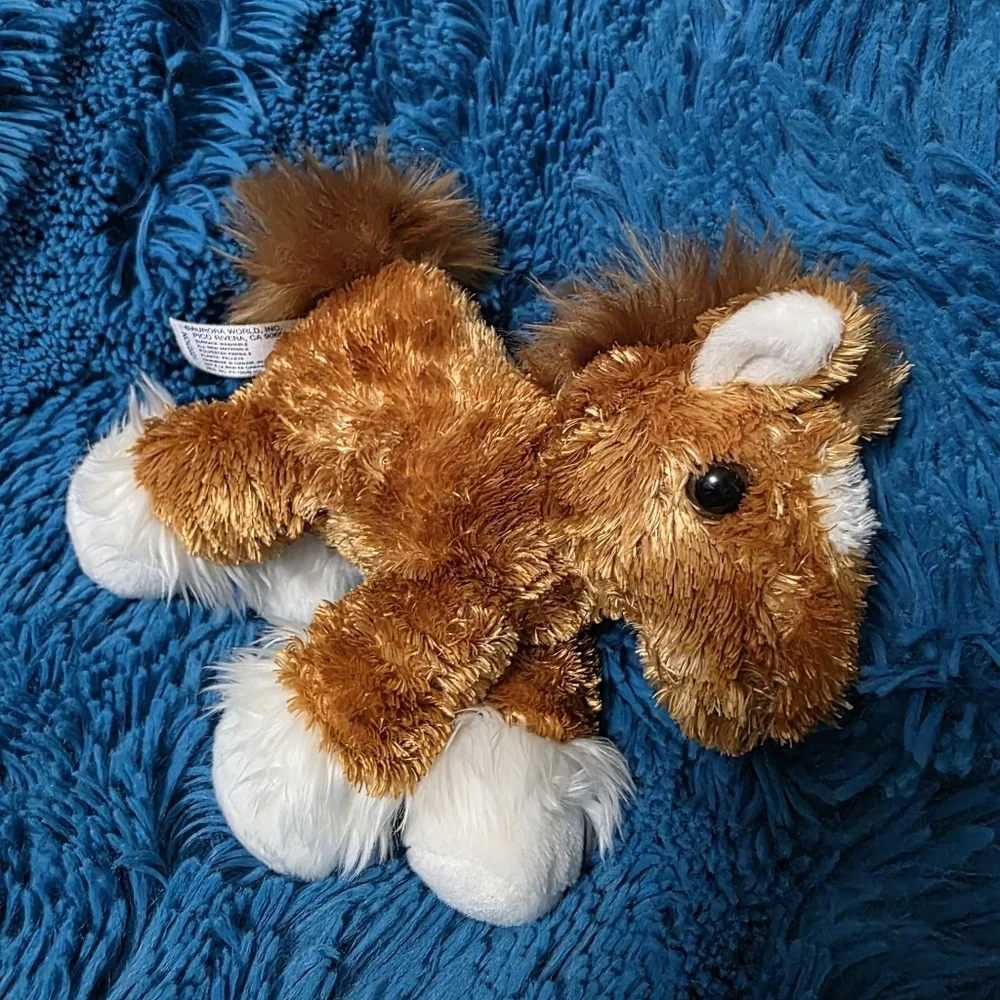 Aurora Panda And Horse Plush Toy Animals